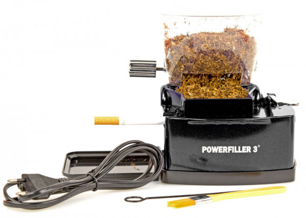 Powerfiller 3 - mit Tabaktrichter - elektrische Stopfmaschine