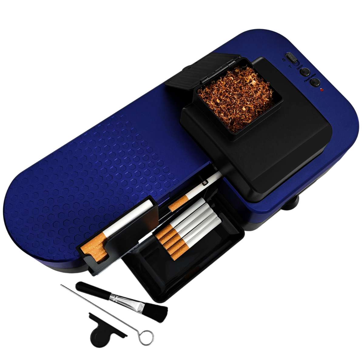 electric cigarette tube filling machine Electric Automatic Cigarette Rolling Machine(BLACK) electric cigarette tube filling machine Electric Automatic Cigarette Rolling Machine(BLACK)